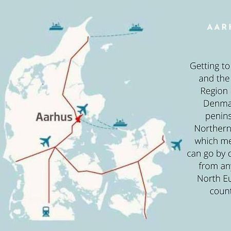 Апартаменты Bo Med Stil Og Udsigt Til Aarhus Lystbadehavn Экстерьер фото
