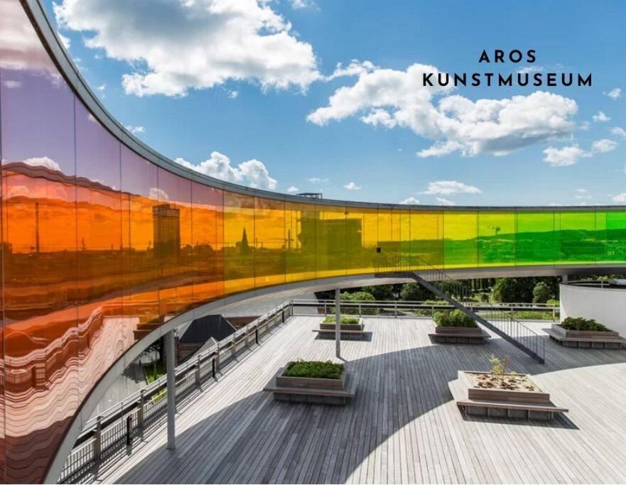 Апартаменты Bo Med Stil Og Udsigt Til Aarhus Lystbadehavn Экстерьер фото