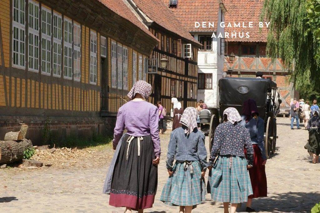 Апартаменты Bo Med Stil Og Udsigt Til Aarhus Lystbadehavn Экстерьер фото
