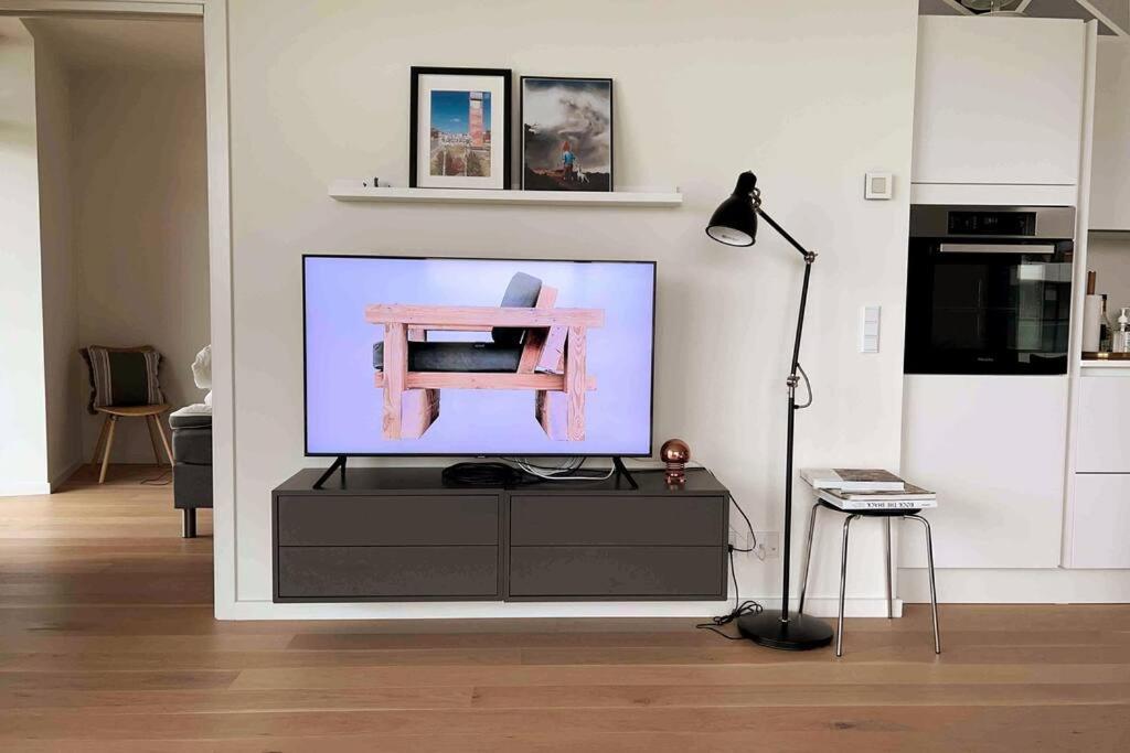 Апартаменты Bo Med Stil Og Udsigt Til Aarhus Lystbadehavn Экстерьер фото