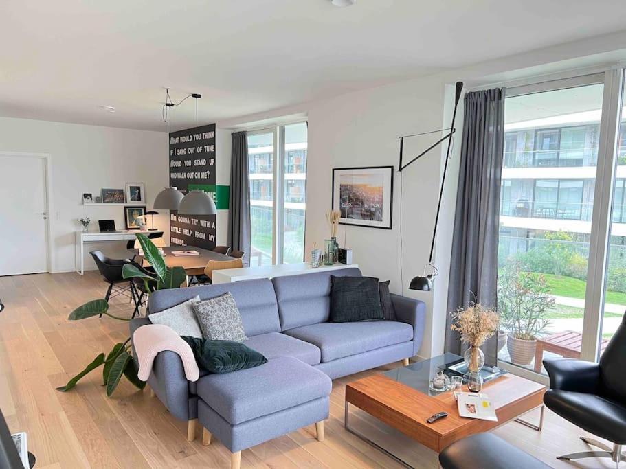 Апартаменты Bo Med Stil Og Udsigt Til Aarhus Lystbadehavn Экстерьер фото