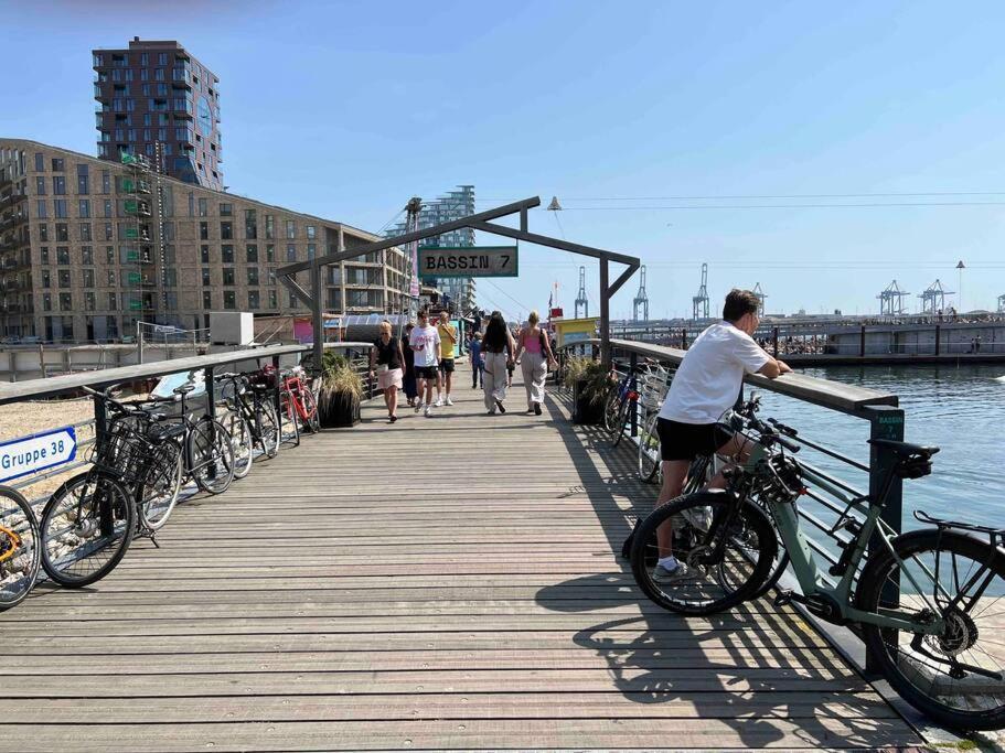 Апартаменты Bo Med Stil Og Udsigt Til Aarhus Lystbadehavn Экстерьер фото