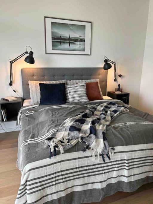 Апартаменты Bo Med Stil Og Udsigt Til Aarhus Lystbadehavn Экстерьер фото