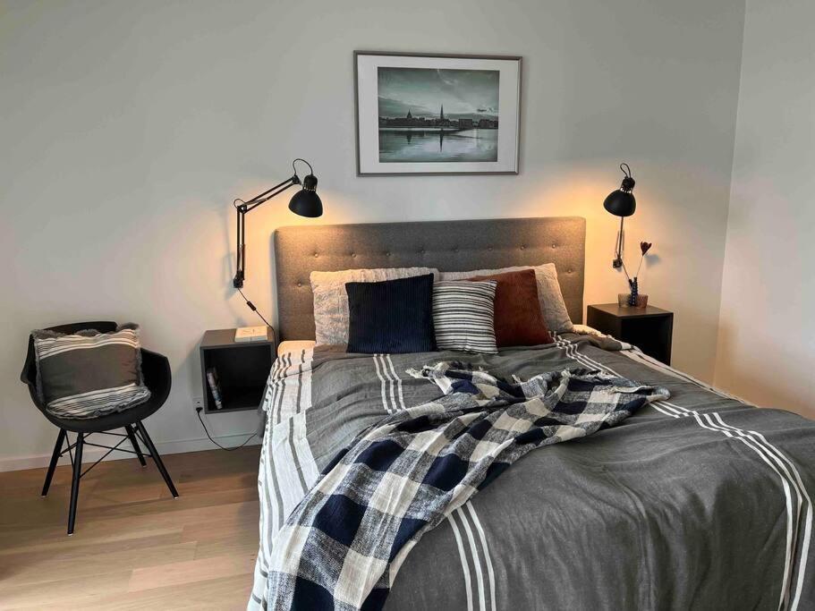 Апартаменты Bo Med Stil Og Udsigt Til Aarhus Lystbadehavn Экстерьер фото